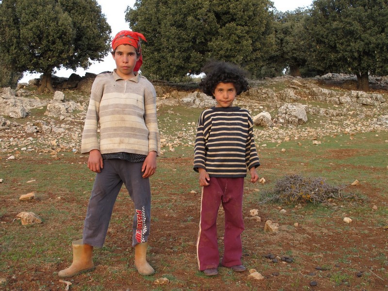 Morocco. Berber girls, children.