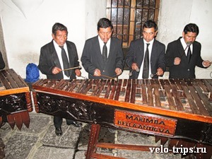 Marimba in Atitlan, Guatemala