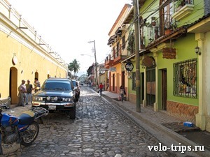 Honduras, Copan streets