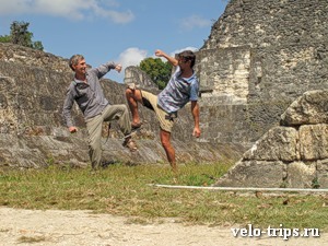Guatemala, Tikal. Ball game