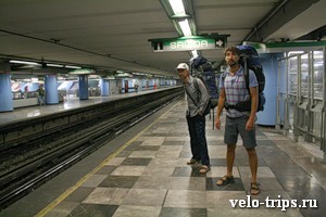 Mexico, underground metro station