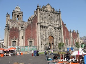 Mexico, Cathedral on Zocallo