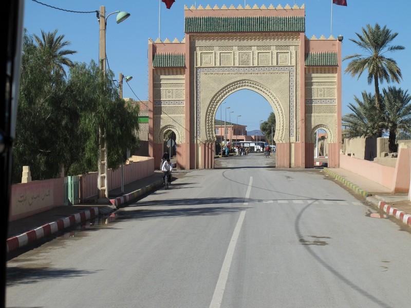 Morocco, Merzouga. Gates