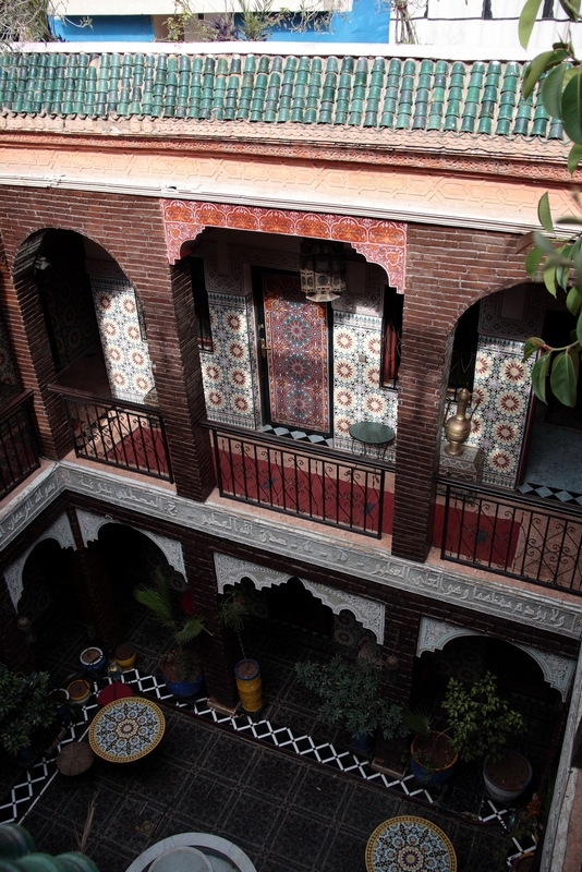 Morocco, Marrakesh. Fantasia hotel