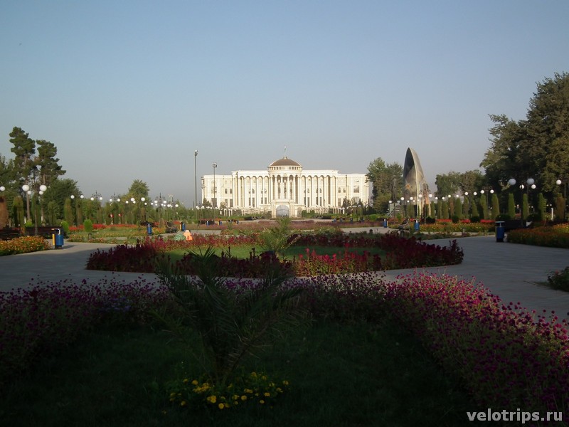 Tajikistan, Dushanbe. President palace.