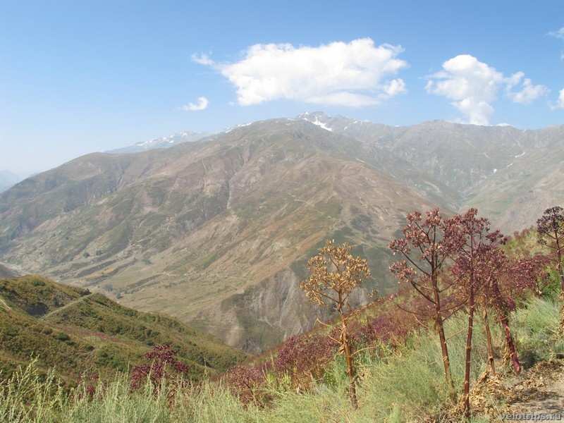 Tajikistan, Rufigar. Mountain views