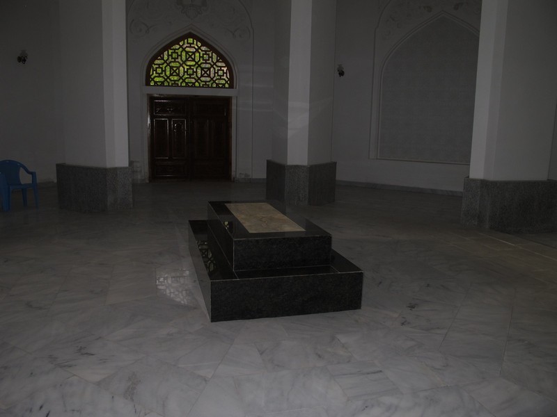 Tajikistan. Inside Rudaki tomb
